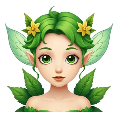 irish weed fairy sticker