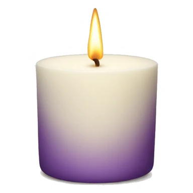 fragrance candle with texture feeling, no emoji sticker