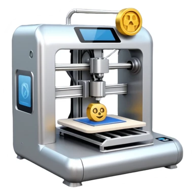 3d printing machine sticker