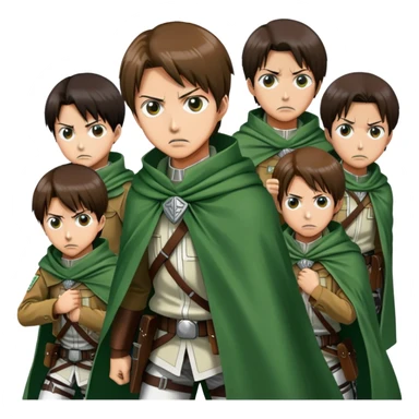 bataillon d'exploration de l'attaque des titans sticker