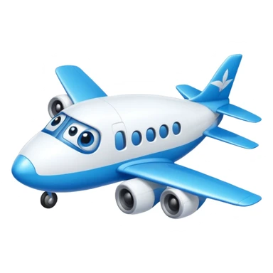 cute airplane sticker