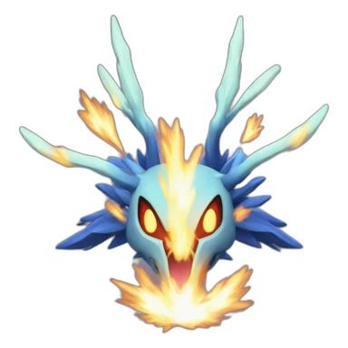 	Xerneas which fires an ultra laser sticker