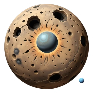 Realstic Planet 9 sticker