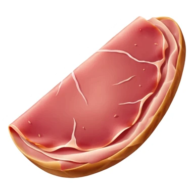 Prosciutto slice sticker