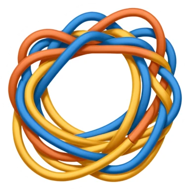 Tangled Cables sticker