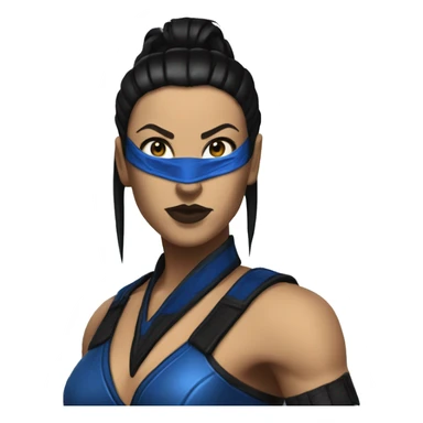 Kitana mortal kombat sticker