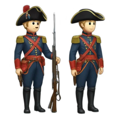 Chasseur alpin armé française sticker