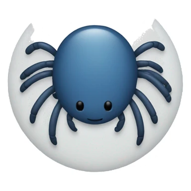 An emoji of Tick in a small circle with blue color  sticker