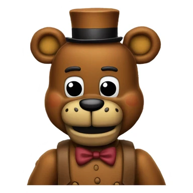 fnaf emoji freddy fazbear sticker
