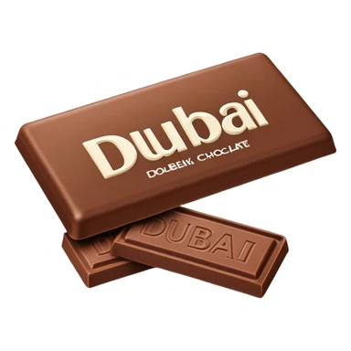 Dubai çıkolatası sticker