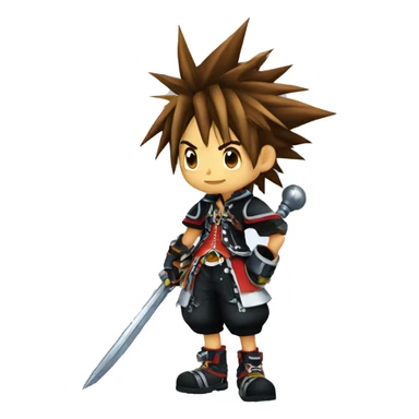 Sora Kingdom Hearts 1 sticker