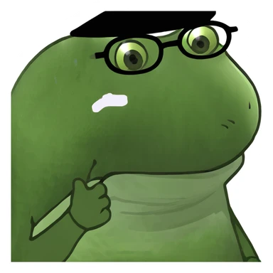 Super tired face sticker