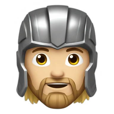 Thor superhero sticker