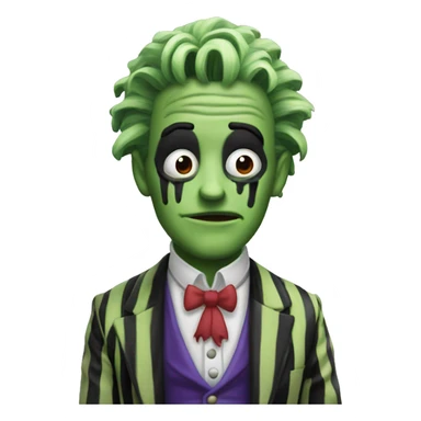 Beetle juice  sticker