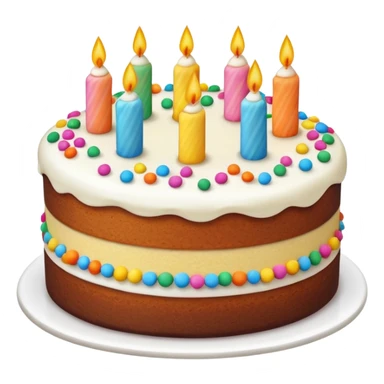 normal cake with no layers  sticker