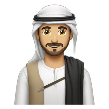 Arab guy with m4 sticker