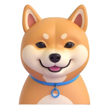 shiba inu, cool sticker
