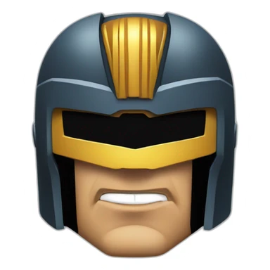 judge dredd badge sticker