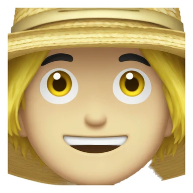 One Piece Straw Hat sticker