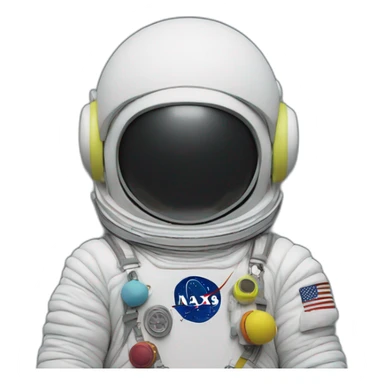 astronaut by KAWS sticker