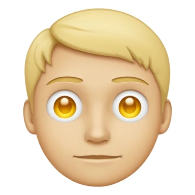 awkward forced Half smile smirk yellow circle face emoji :/ sticker