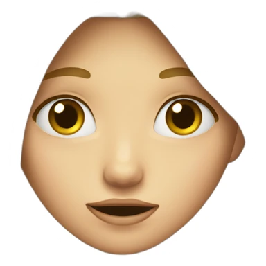 a blond girl looking crazy sticker