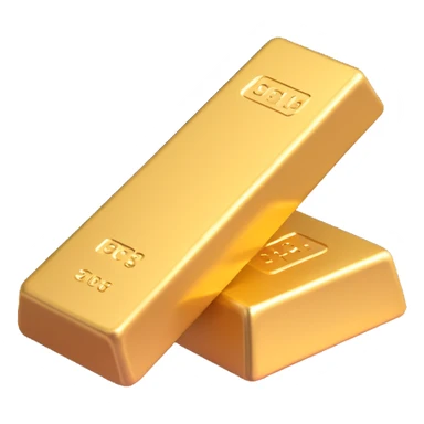 gold bar, without text sticker