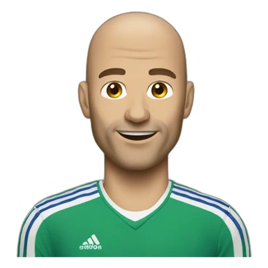 Zidane basketteur sticker