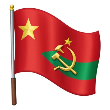 Flag of the Belarusian Soviet Socialist Republic sticker