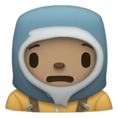 Finn adventure time sticker