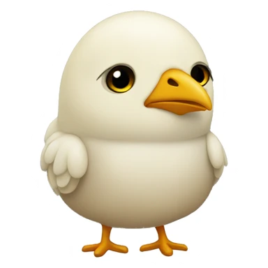 Pollito triste sticker