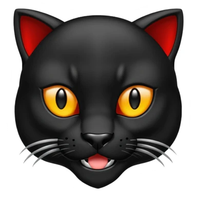 Emoji de pantera  sticker