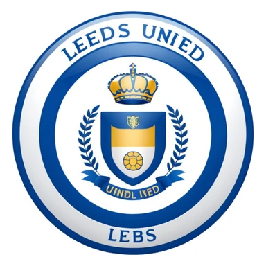 Leeds united badge  sticker