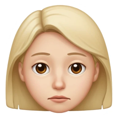 a grossed out face with a side eye sticker