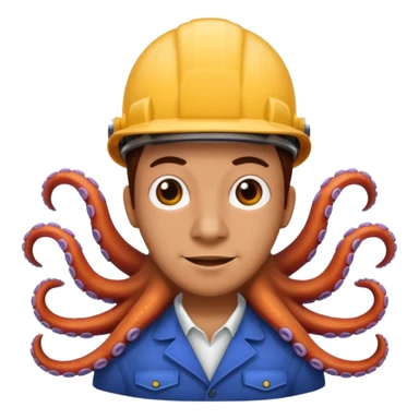 Multi taking octypus like engineer\ sticker