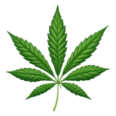 create a Weed Leaf sticker