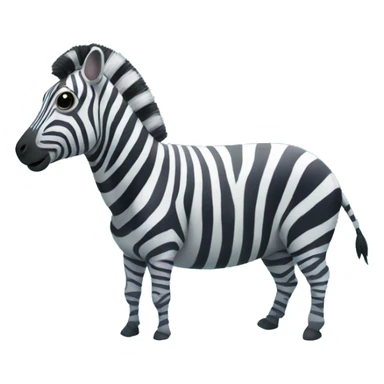 Zebra underwater  sticker