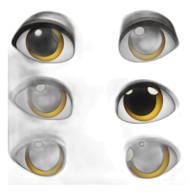 Puppe eyes black labrador sticker