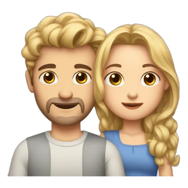 Andrei and Iuliia sticker