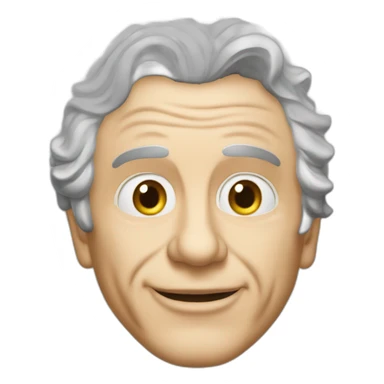 Michel Sardou qui fait caca sticker