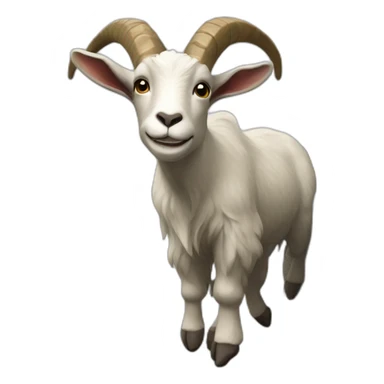 climbing-goat sticker