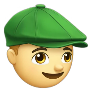 scally cap irish hat only the hat no person sticker