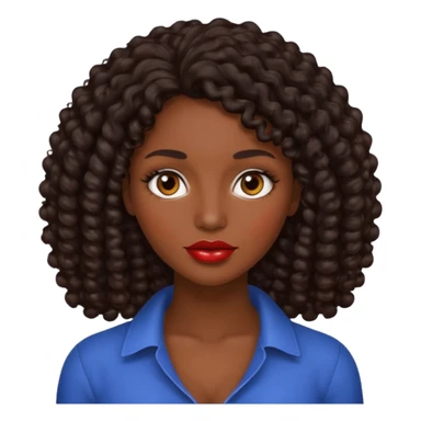 femlae with big lips more big mroe more more big  sticker