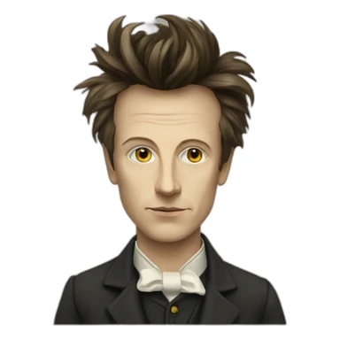 Arthur Rimbaud sticker