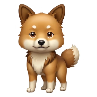 Chinese native dog sticker