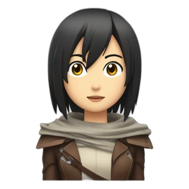 Mikasa Ackerman sticker