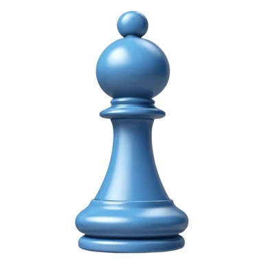 
chess pawn piece object, 3D cartoon, glossy material, soft shadow, mobile game icon style, centered, clean background, no text, no watermark
 sticker