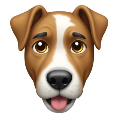 Create a dog in the bad  sticker