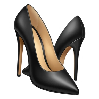 black high heels sticker