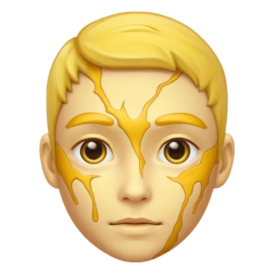 yellow veins sticker